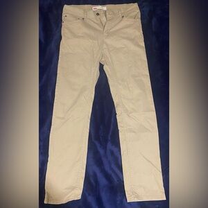 Levi slim khaki pants